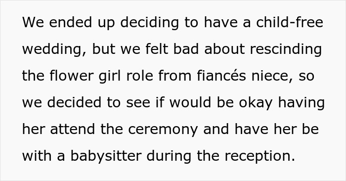 Childfree Wedding Leaves Family Baffled, They Can’t Believe What Bride Suggests