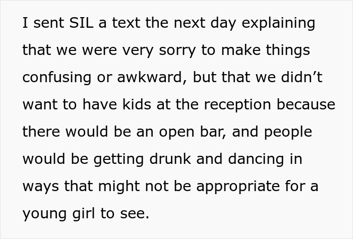 Childfree Wedding Leaves Family Baffled, They Can’t Believe What Bride Suggests