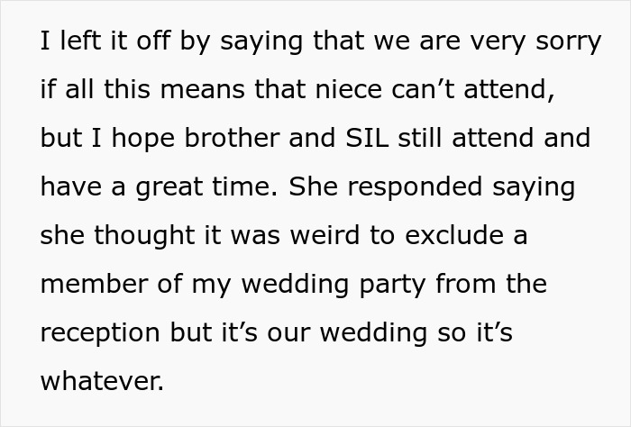 Childfree Wedding Leaves Family Baffled, They Can’t Believe What Bride Suggests