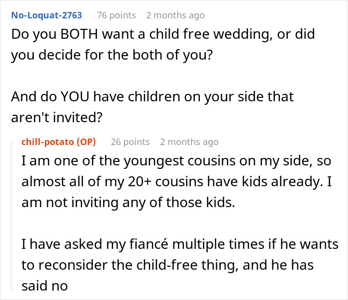 Childfree Wedding Leaves Family Baffled, They Can’t Believe What Bride Suggests