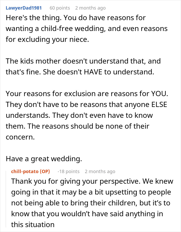 Childfree Wedding Leaves Family Baffled, They Can’t Believe What Bride Suggests
