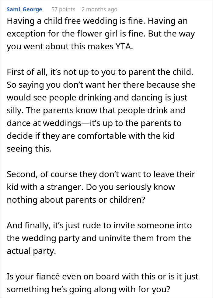 Childfree Wedding Leaves Family Baffled, They Can’t Believe What Bride Suggests