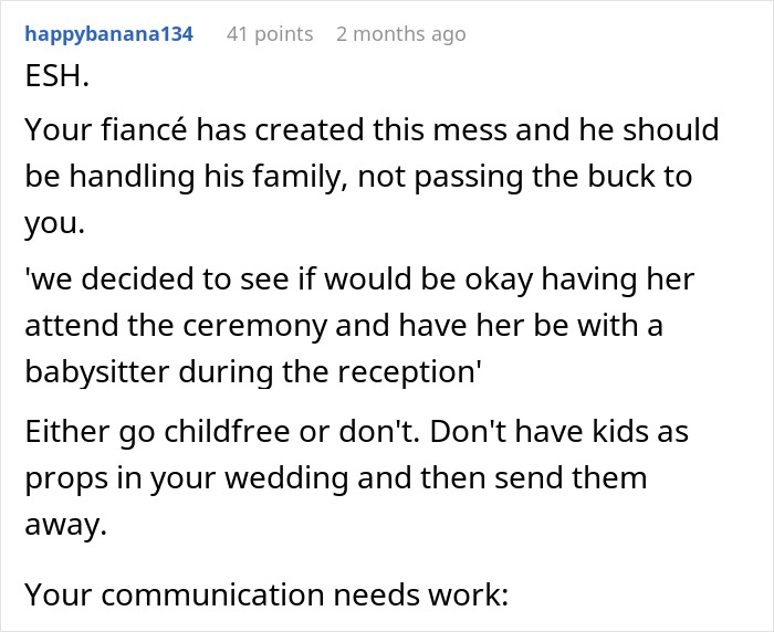 Childfree Wedding Leaves Family Baffled, They Can’t Believe What Bride Suggests