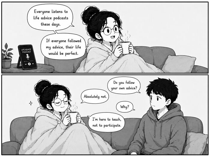Her Logic Is Questionable, Her Confidence Is Not: Hilarious Comic Series By Kanchan Samnhotra Her Logic Is Questionable, Her Confidence Is Not: Hilarious Comic Series By Kanchan Samnhotra