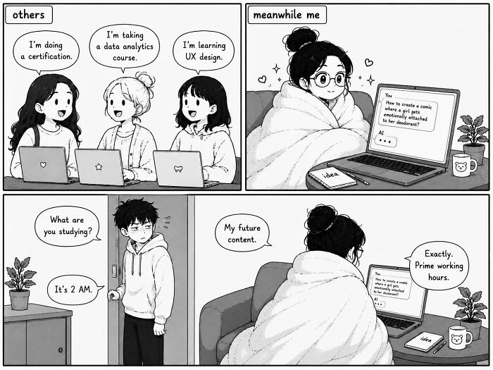 Her Logic Is Questionable, Her Confidence Is Not: Hilarious Comic Series By Kanchan Samnhotra Her Logic Is Questionable, Her Confidence Is Not: Hilarious Comic Series By Kanchan Samnhotra