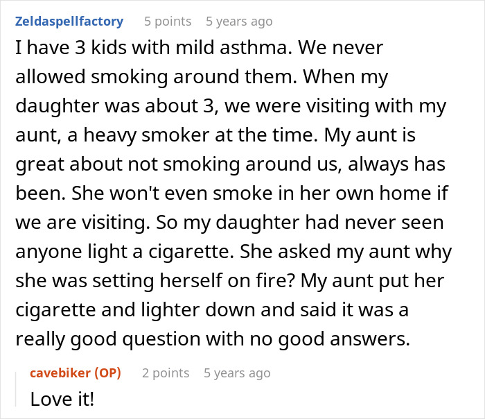 Man Removes MIL From His Home For Smoking Near His Allergic Child And She Tries To Have Him Arrested Man Removes MIL From His Home For Smoking Near His Allergic Child And She Tries To Have Him Arrested
