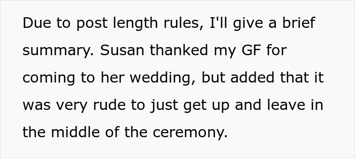 Man Suffers A Panic Attack During A Wedding, Bride Isn’t Happy About It