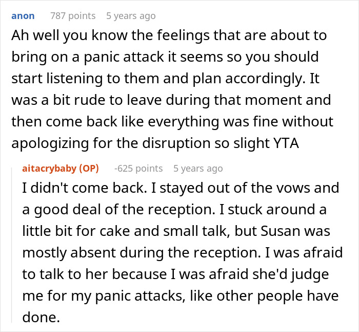 Man Suffers A Panic Attack During A Wedding, Bride Isn’t Happy About It