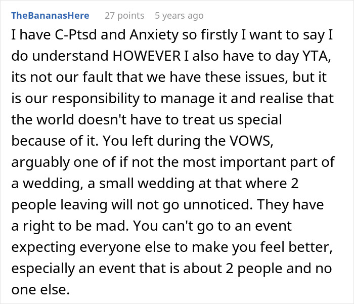 Man Suffers A Panic Attack During A Wedding, Bride Isn’t Happy About It