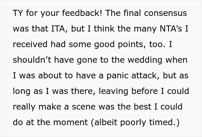 Man Suffers A Panic Attack During A Wedding, Bride Isn’t Happy About It