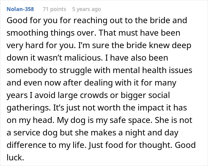 Man Suffers A Panic Attack During A Wedding, Bride Isn’t Happy About It