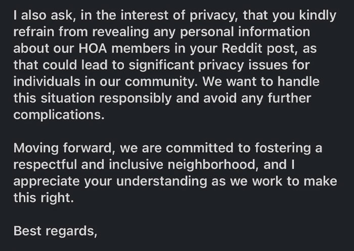 HOA Emails Man About His Guests’ “Unsettling” Cars, Apologizes When His Rant Goes Viral Online HOA Emails Man About His Guests’ “Unsettling” Cars, Apologizes When His Rant Goes Viral Online