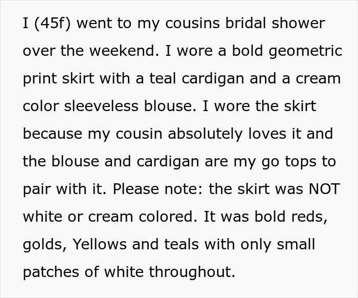 Guest Shamed Over Sleeveless Top And “White” Outfit Gets Unexpected Revenge