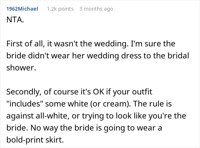 Guest Shamed Over Sleeveless Top And “White” Outfit Gets Unexpected Revenge