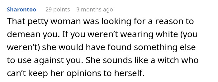 Guest Shamed Over Sleeveless Top And “White” Outfit Gets Unexpected Revenge