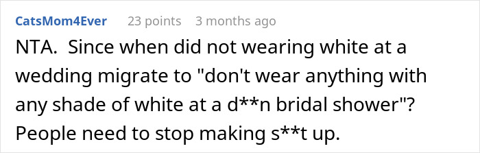 Guest Shamed Over Sleeveless Top And “White” Outfit Gets Unexpected Revenge