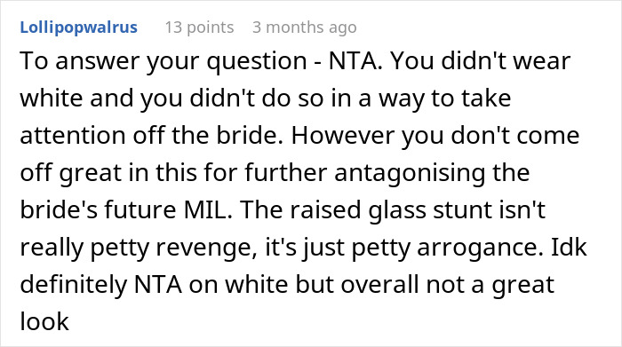 Guest Shamed Over Sleeveless Top And “White” Outfit Gets Unexpected Revenge