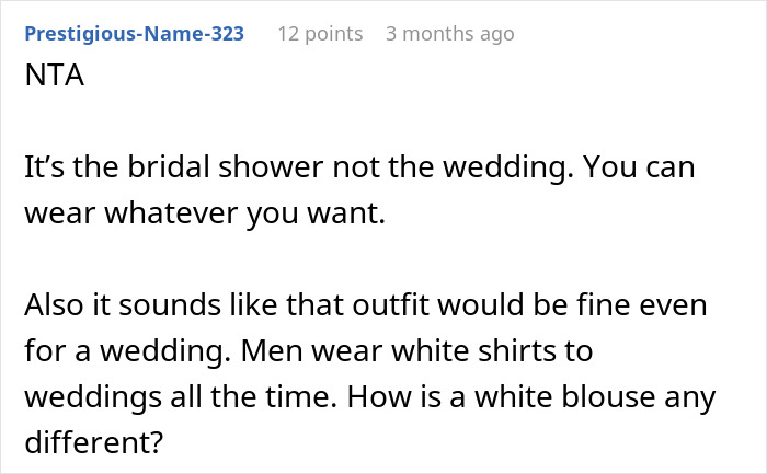Guest Shamed Over Sleeveless Top And “White” Outfit Gets Unexpected Revenge