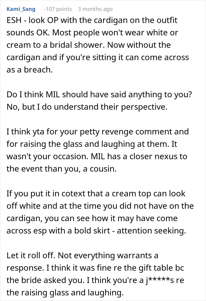Guest Shamed Over Sleeveless Top And “White” Outfit Gets Unexpected Revenge