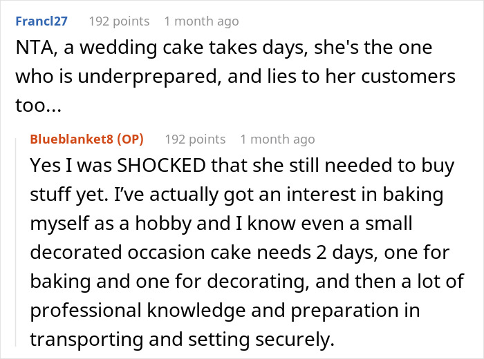Wedding Cake Drama Ruins Friendship: “Started Advertising Using Stock Images”