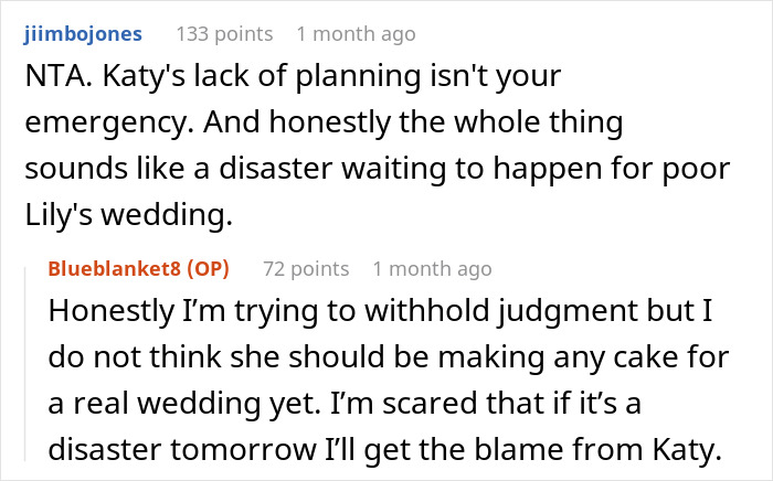 Wedding Cake Drama Ruins Friendship: “Started Advertising Using Stock Images”