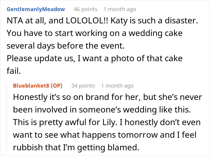 Wedding Cake Drama Ruins Friendship: “Started Advertising Using Stock Images”