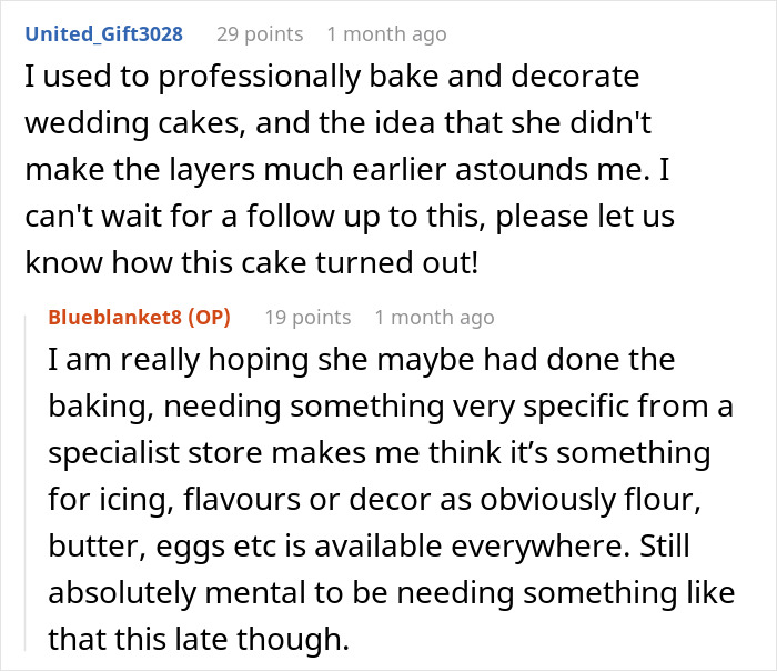 Wedding Cake Drama Ruins Friendship: “Started Advertising Using Stock Images”