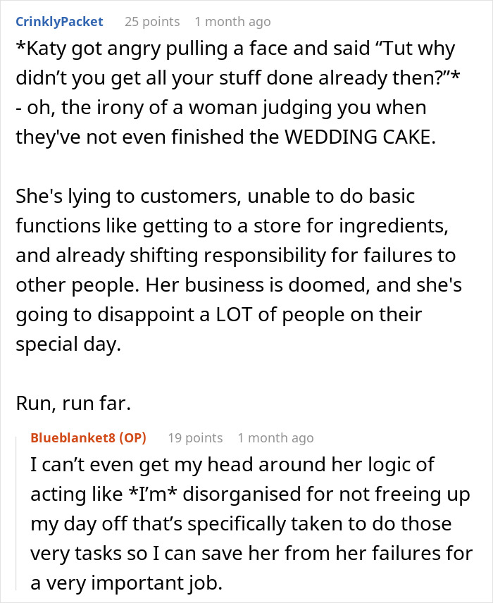 Wedding Cake Drama Ruins Friendship: “Started Advertising Using Stock Images”