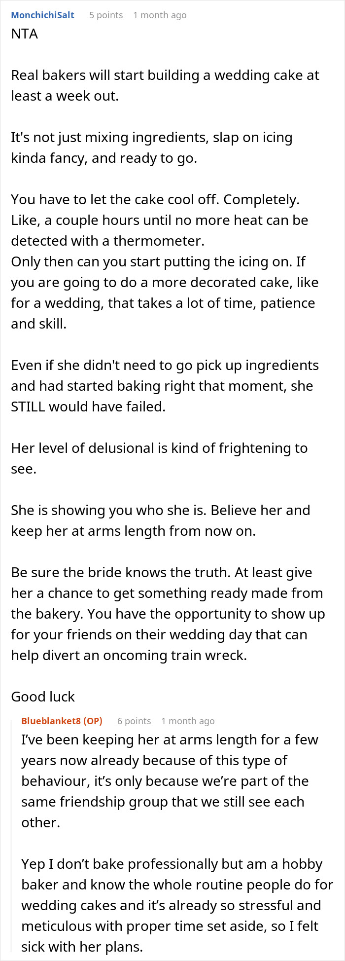 Wedding Cake Drama Ruins Friendship: “Started Advertising Using Stock Images”