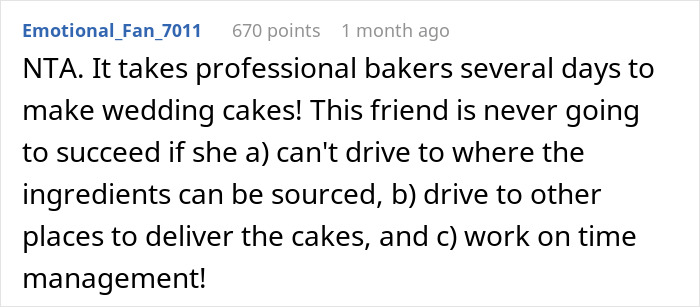 Wedding Cake Drama Ruins Friendship: “Started Advertising Using Stock Images”