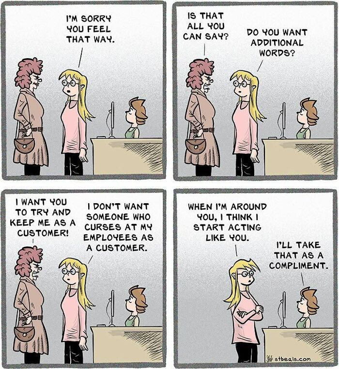 Artist Creates Humorous Comics About Retail Employees, And Here Are His 50 Recent Works Artist Creates Humorous Comics About Retail Employees, And Here Are His 50 Recent Works