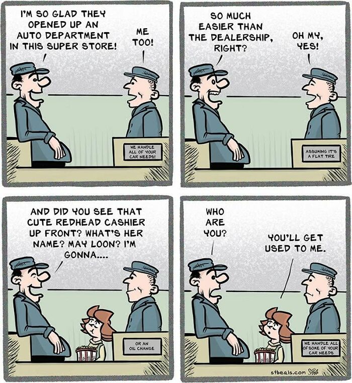 Artist Creates Humorous Comics About Retail Employees, And Here Are His 50 Recent Works Artist Creates Humorous Comics About Retail Employees, And Here Are His 50 Recent Works