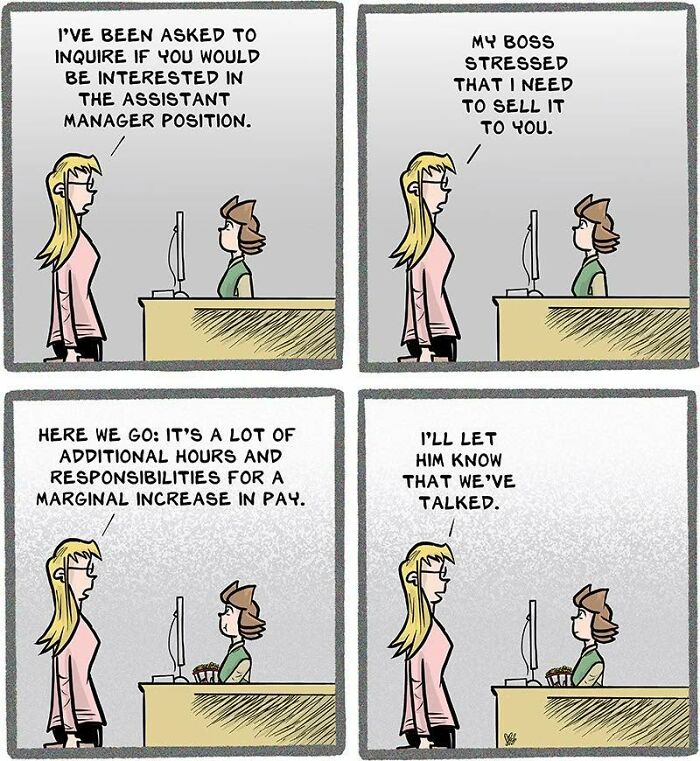 Artist Creates Humorous Comics About Retail Employees, And Here Are His 50 Recent Works Artist Creates Humorous Comics About Retail Employees, And Here Are His 50 Recent Works