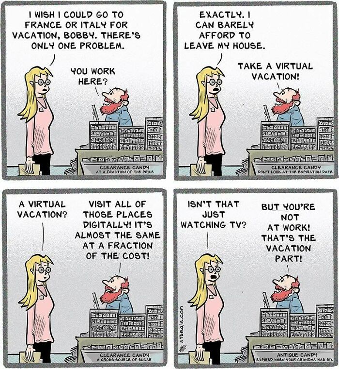 Artist Creates Humorous Comics About Retail Employees, And Here Are His 50 Recent Works Artist Creates Humorous Comics About Retail Employees, And Here Are His 50 Recent Works