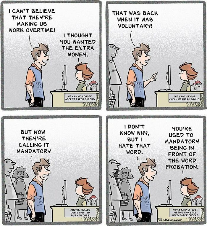 Artist Creates Humorous Comics About Retail Employees, And Here Are His 50 Recent Works Artist Creates Humorous Comics About Retail Employees, And Here Are His 50 Recent Works