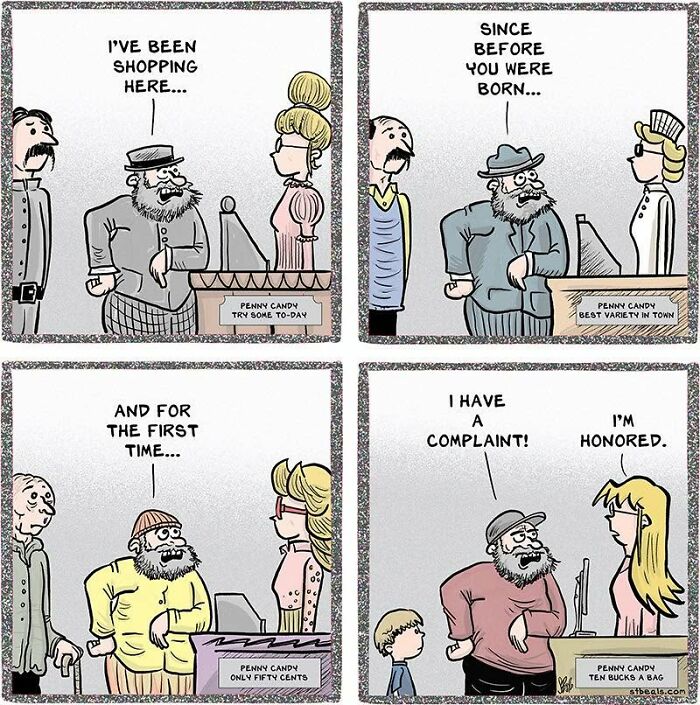 Artist Creates Humorous Comics About Retail Employees, And Here Are His 50 Recent Works Artist Creates Humorous Comics About Retail Employees, And Here Are His 50 Recent Works