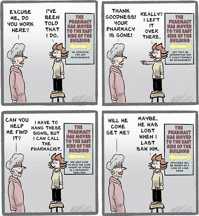 Artist Creates Humorous Comics About Retail Employees, And Here Are His 50 Recent Works Artist Creates Humorous Comics About Retail Employees, And Here Are His 50 Recent Works