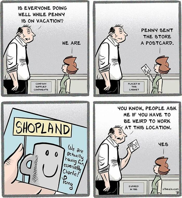 Artist Creates Humorous Comics About Retail Employees, And Here Are His 50 Recent Works Artist Creates Humorous Comics About Retail Employees, And Here Are His 50 Recent Works