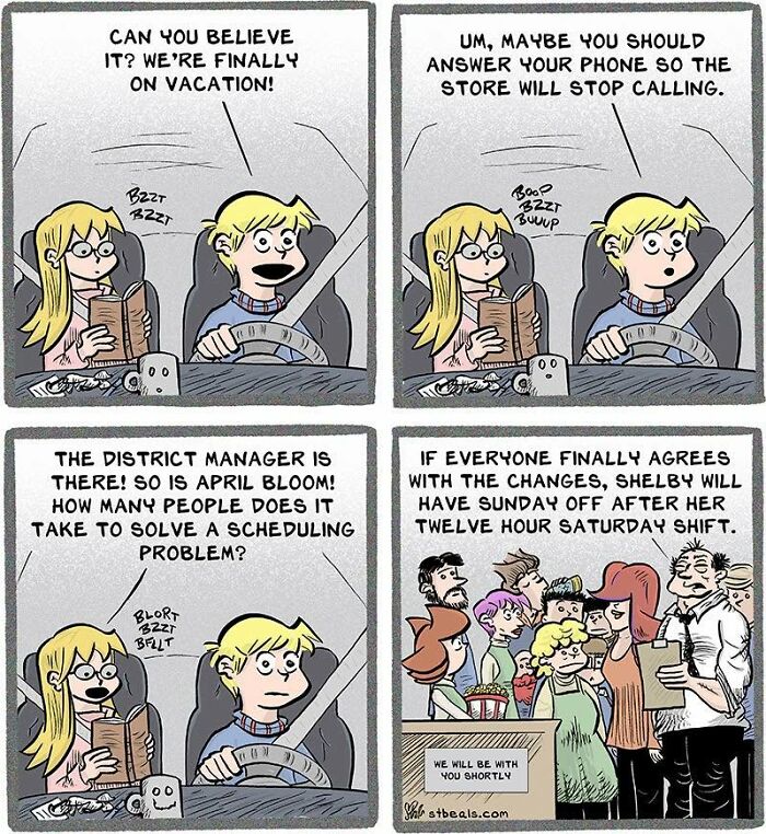 Artist Creates Humorous Comics About Retail Employees, And Here Are His 50 Recent Works Artist Creates Humorous Comics About Retail Employees, And Here Are His 50 Recent Works