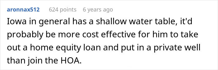 Man Threatened To Lose Access To Water If He Didn&rsquo;t Join The HOA, Finds Out It&rsquo;s A Scam