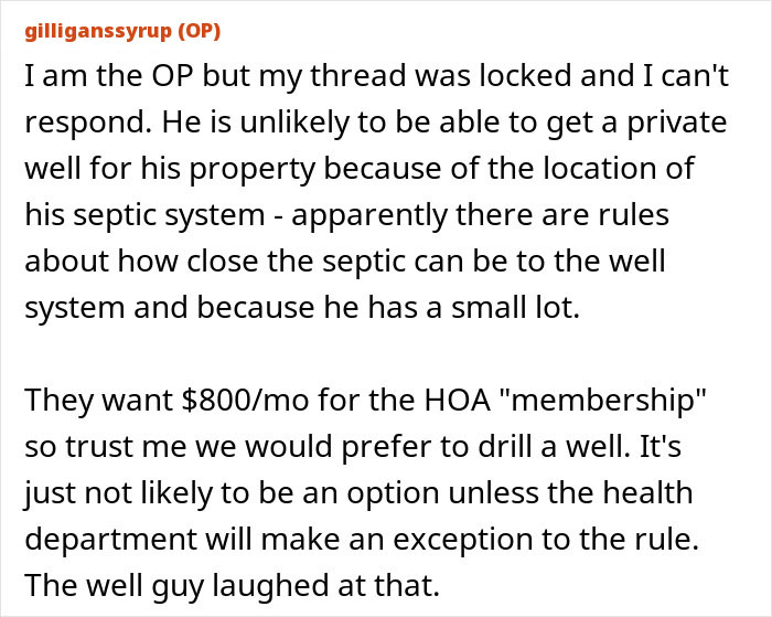 Man Threatened To Lose Access To Water If He Didn&rsquo;t Join The HOA, Finds Out It&rsquo;s A Scam