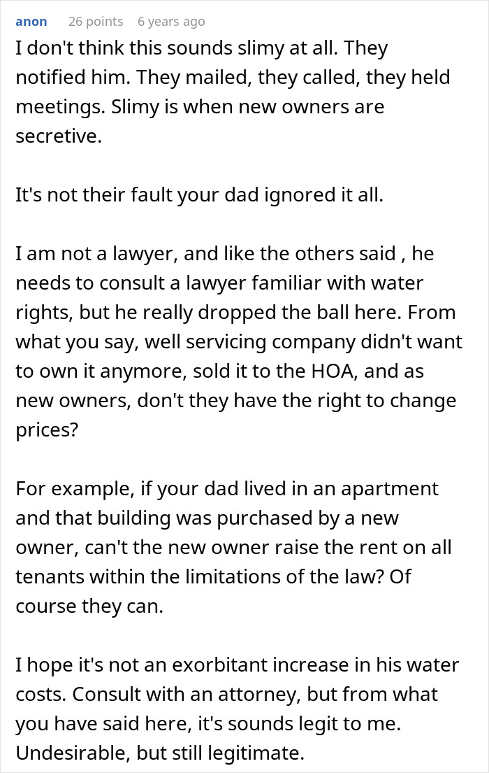 Man Threatened To Lose Access To Water If He Didn&rsquo;t Join The HOA, Finds Out It&rsquo;s A Scam