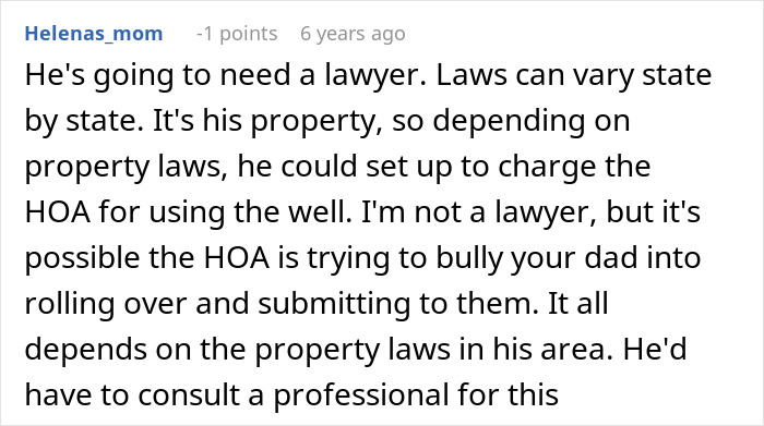 Man Threatened To Lose Access To Water If He Didn&rsquo;t Join The HOA, Finds Out It&rsquo;s A Scam