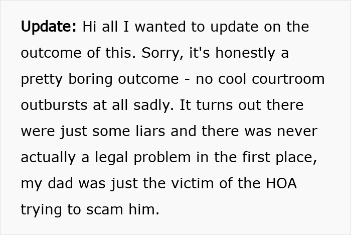 Man Threatened To Lose Access To Water If He Didn&rsquo;t Join The HOA, Finds Out It&rsquo;s A Scam