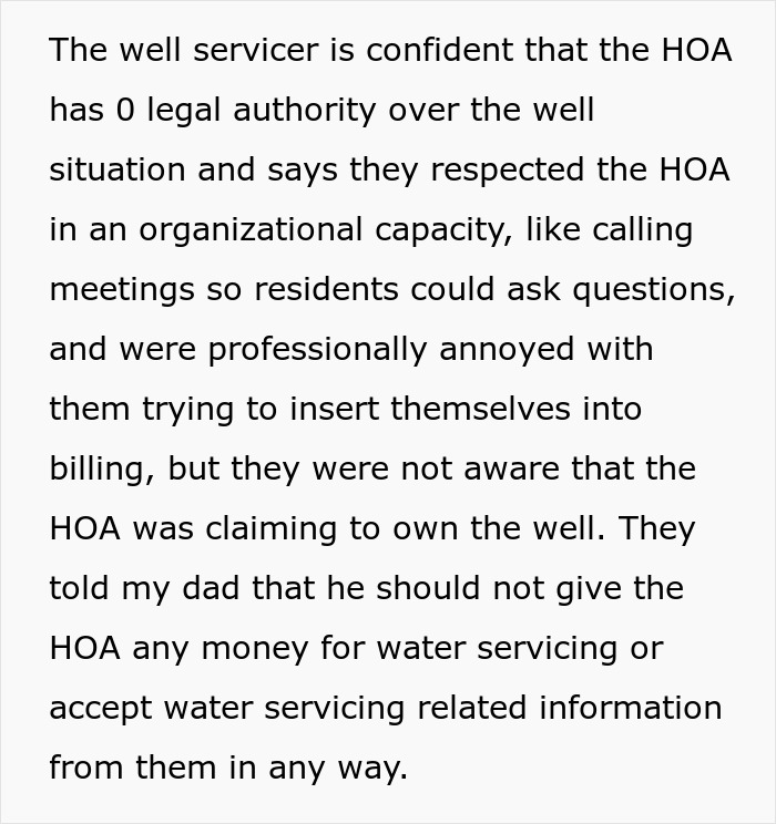 Man Threatened To Lose Access To Water If He Didn&rsquo;t Join The HOA, Finds Out It&rsquo;s A Scam
