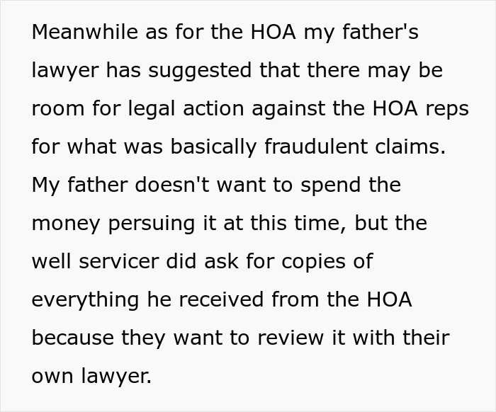 Man Threatened To Lose Access To Water If He Didn&rsquo;t Join The HOA, Finds Out It&rsquo;s A Scam