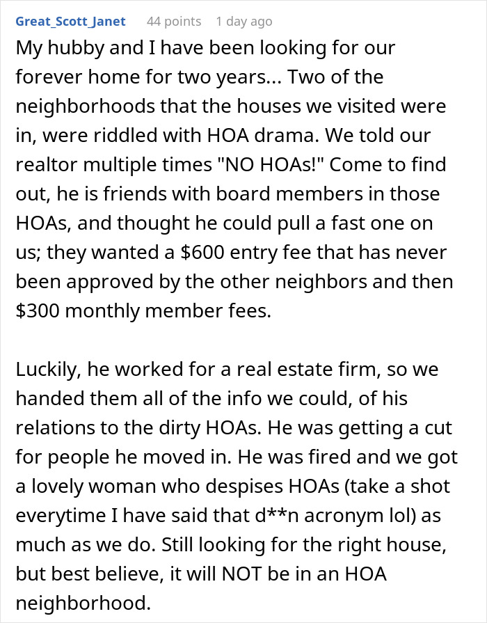 Man Threatened To Lose Access To Water If He Didn&rsquo;t Join The HOA, Finds Out It&rsquo;s A Scam