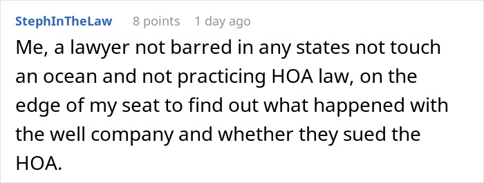 Man Threatened To Lose Access To Water If He Didn&rsquo;t Join The HOA, Finds Out It&rsquo;s A Scam