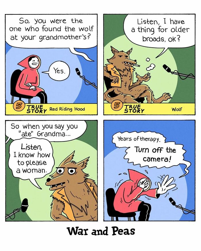 47 New Brilliantly Bizarre Comics By &lsquo;War And Peas&rsquo; That Might Catch You Off Guard