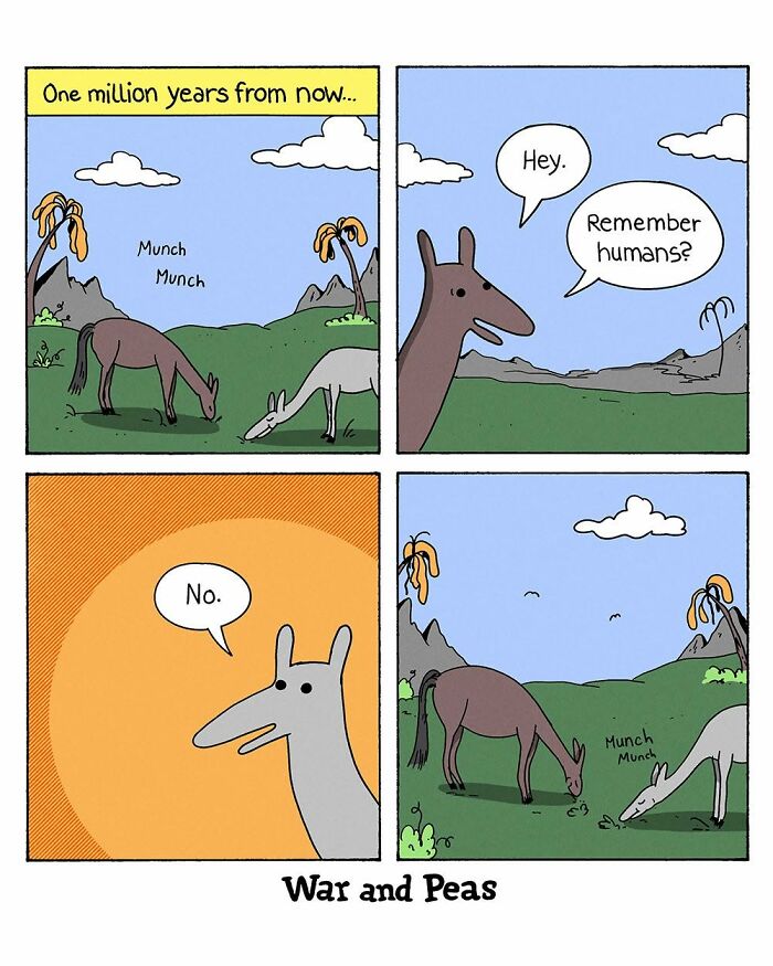 47 New Brilliantly Bizarre Comics By &lsquo;War And Peas&rsquo; That Might Catch You Off Guard